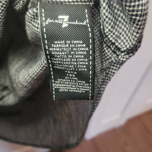7 For All Mankind women's button shirt Size Small - Picture 4 of 4